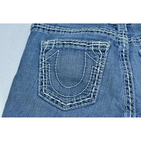 True Religion Women's Jeans Size 30 Blue Denim Skinny Stretch Pants - Picture 13 of 16